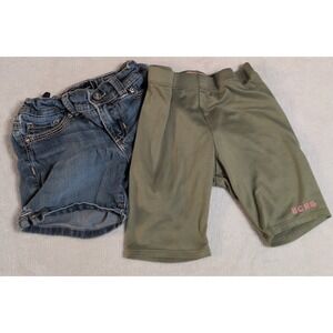 Jordache BCBG GRLS Pants Bundle Girls Size 6 Blue Olive Green Good Condition